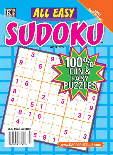 All Easy Sudoku April 01, 2024 Issue Cover