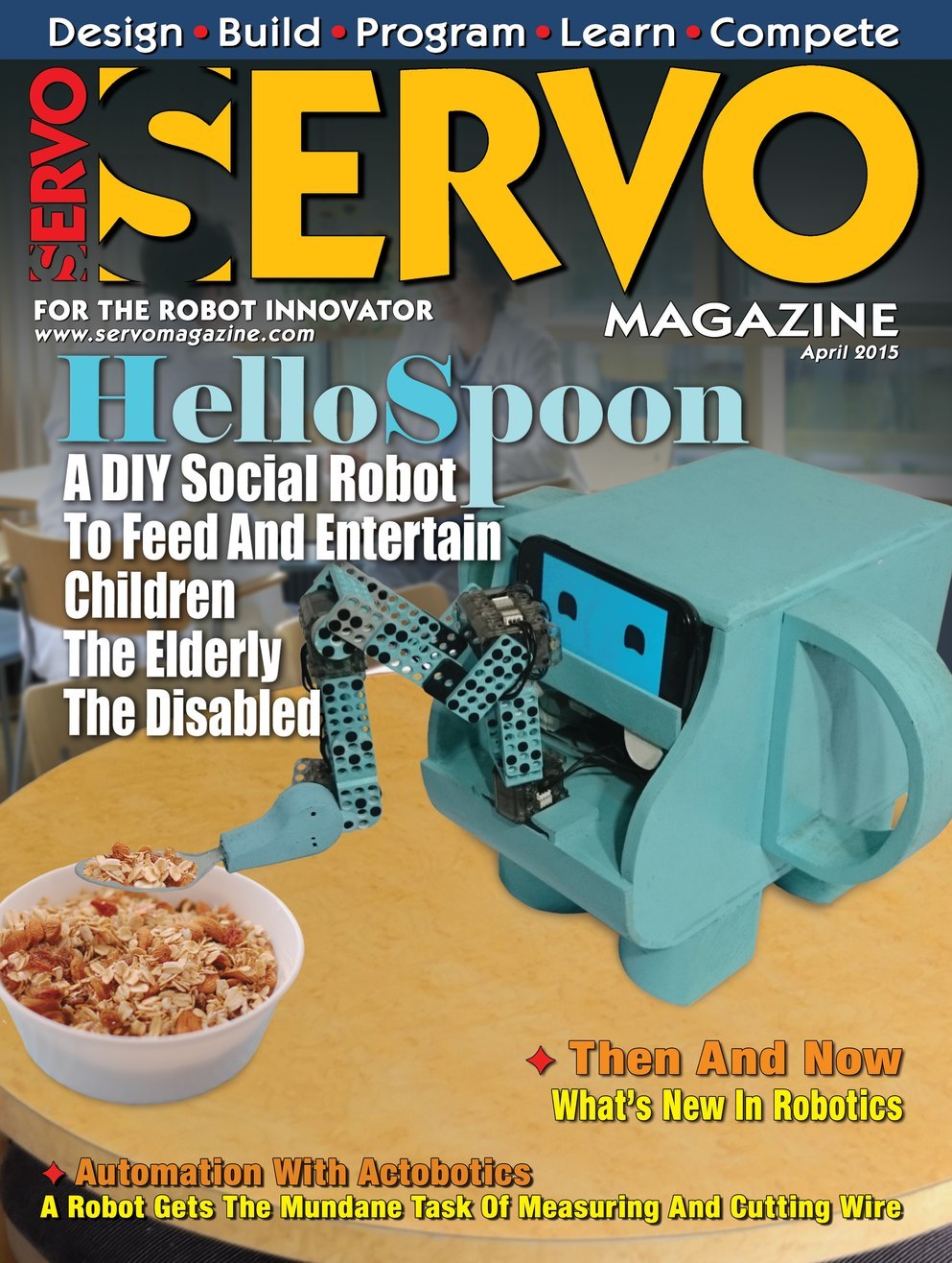 Servo-Magazine April 01, 2015 Issue Cover