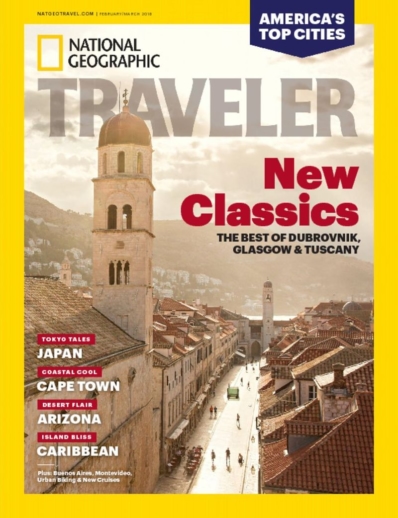 National Geographic Traveler February 01, 2018 Issue Cover