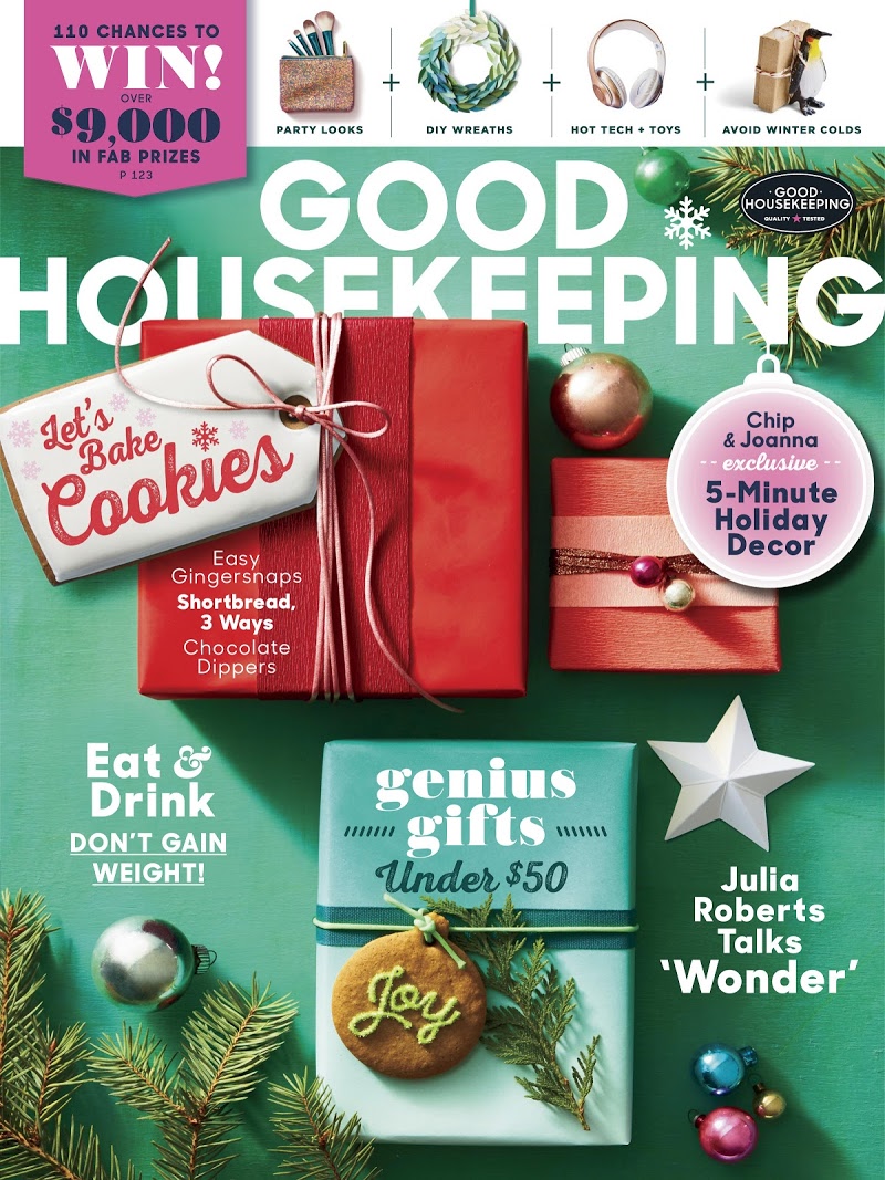 Good-Housekeeping December 01, 2017 Issue Cover