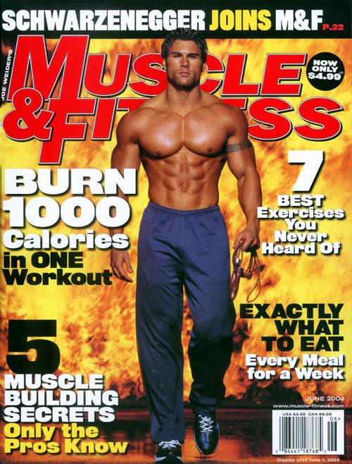 Muscle-and-Fitness April 23, 2004 Issue Cover