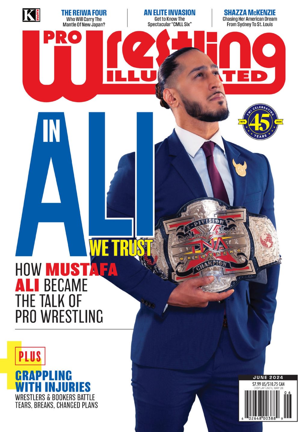 Pro-Wrestling-Illustrated June 01, 2024 Issue Cover