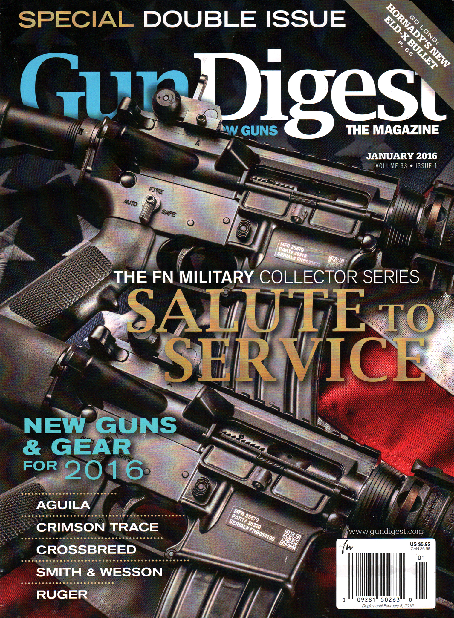 Gun-Digest January 01, 2016 Issue Cover