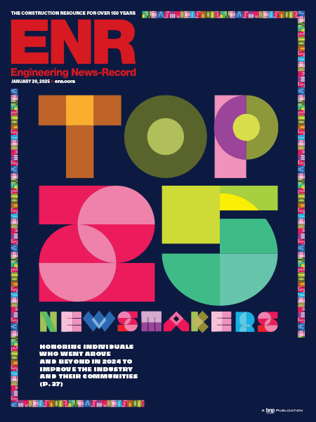 Engineering-News-Record January 20, 2025 Issue Cover
