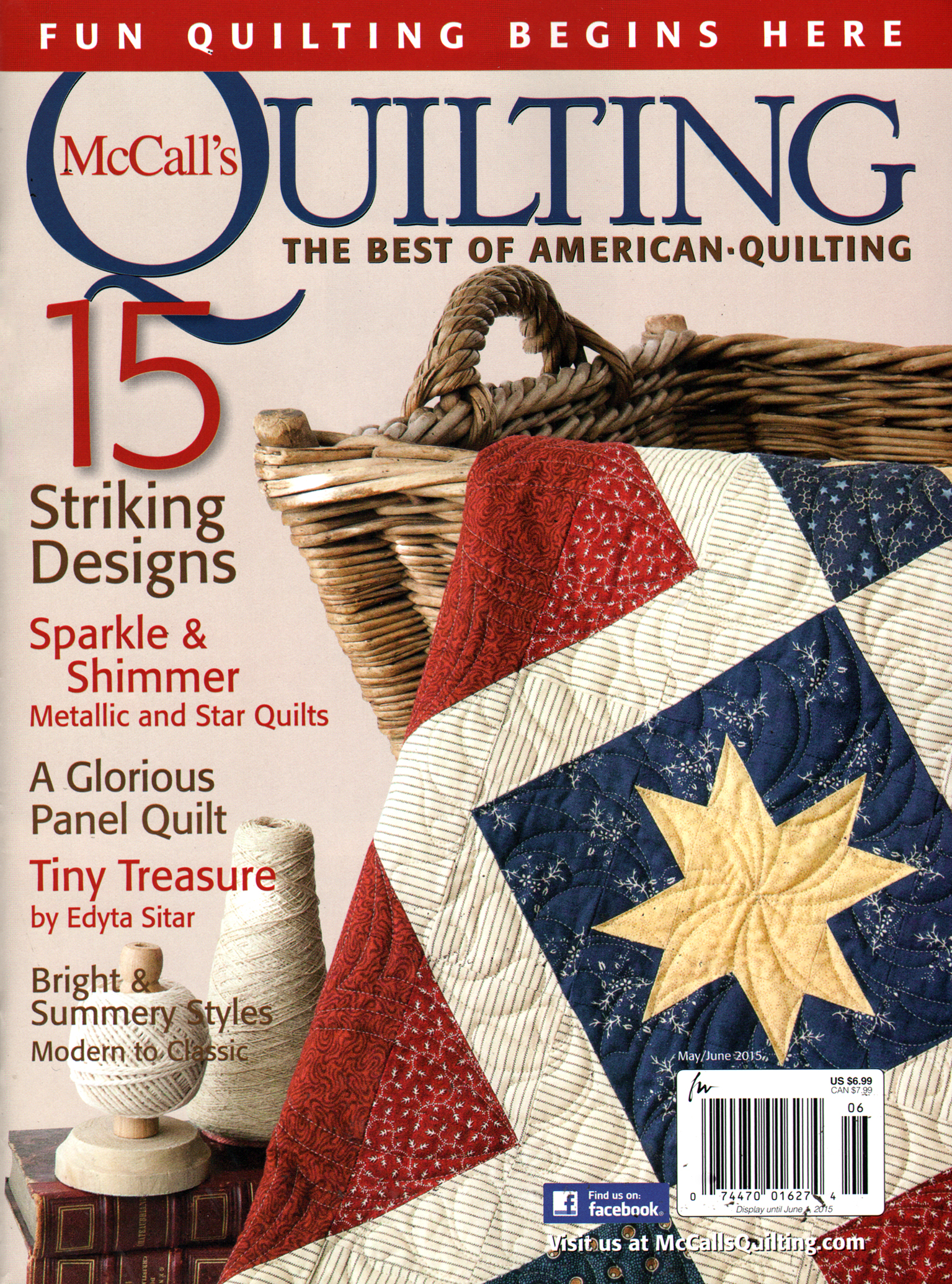 mccalls-quilting May 01, 2015 Issue Cover