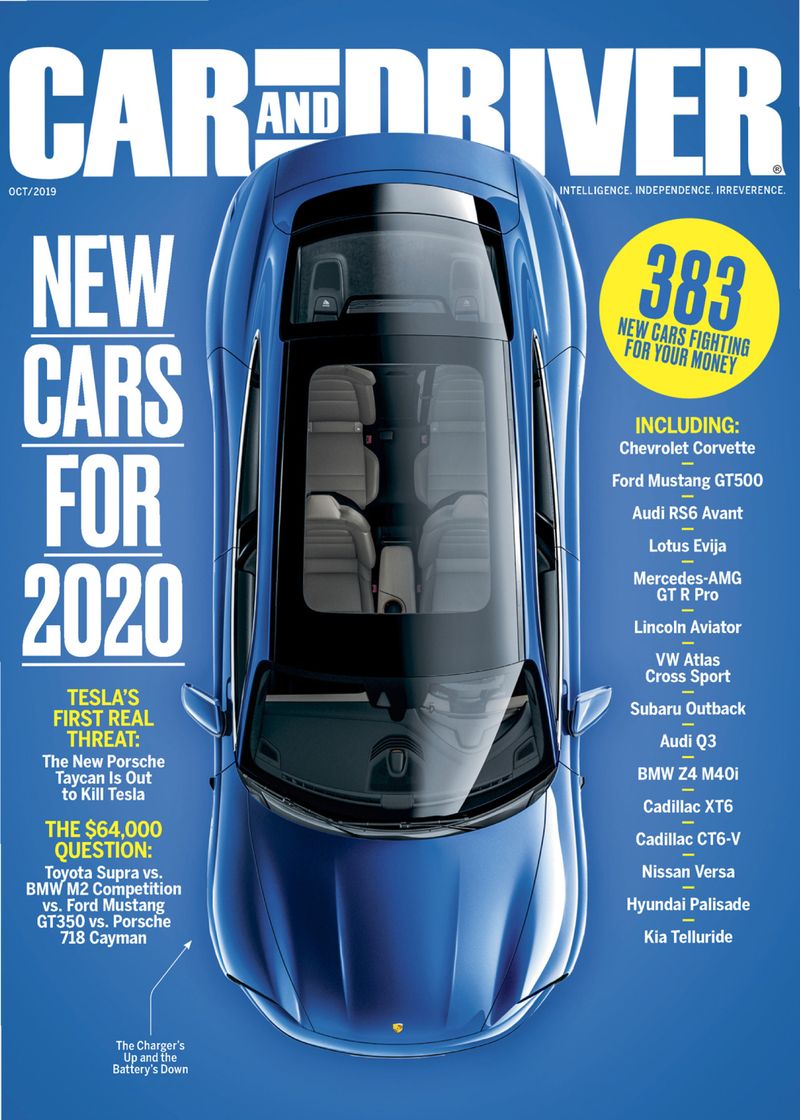 Car-And-Driver October 01, 2019 Issue Cover