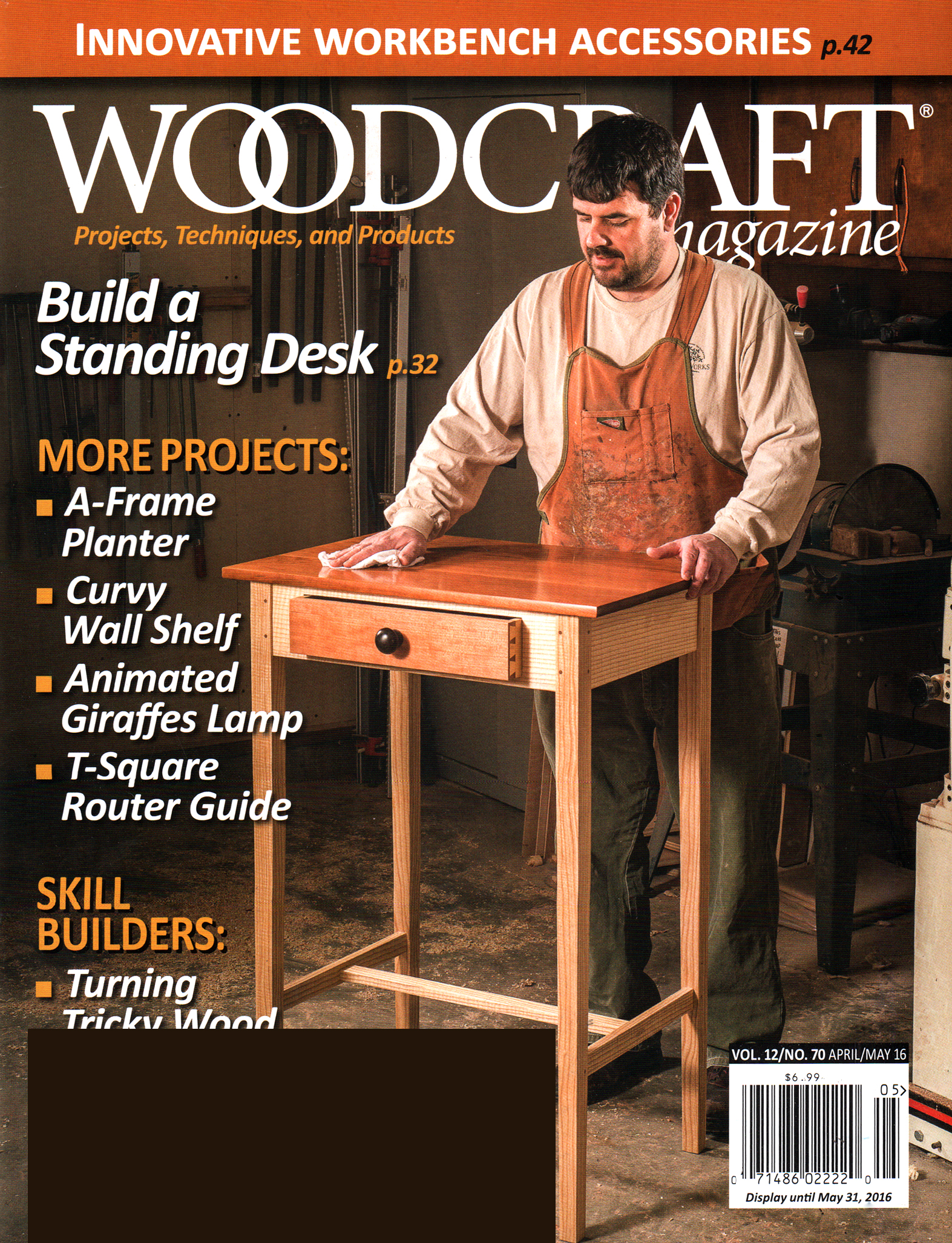 Woodcraft April 01, 2016 Issue Cover
