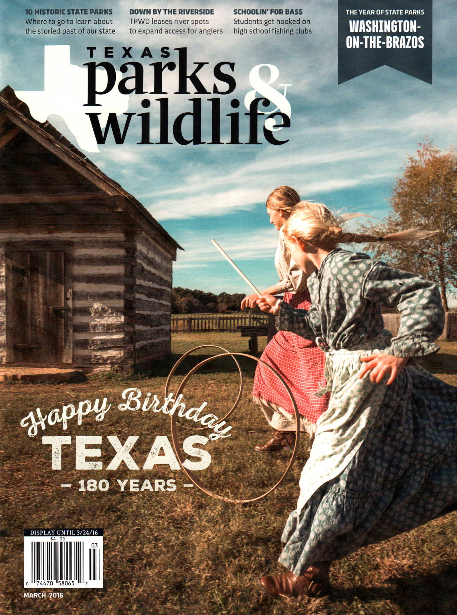 Texas-Parks-and-Wildlife March 01, 2016 Issue Cover