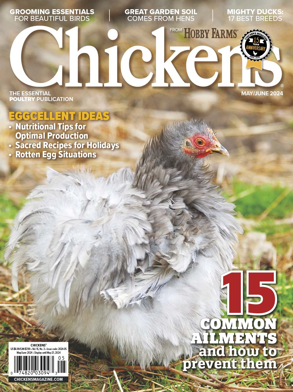 Chickens May 01, 2024 Issue Cover