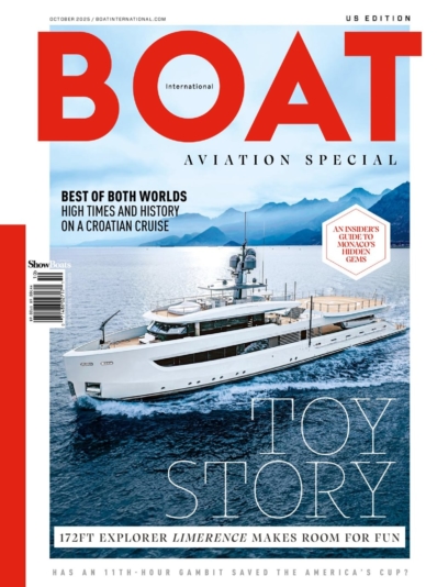 Boat International US October 01, 2025 Issue Cover