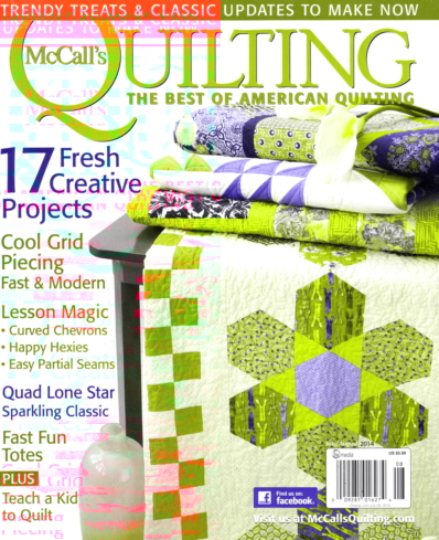 McCall's Quilting July 01, 2014 Issue Cover