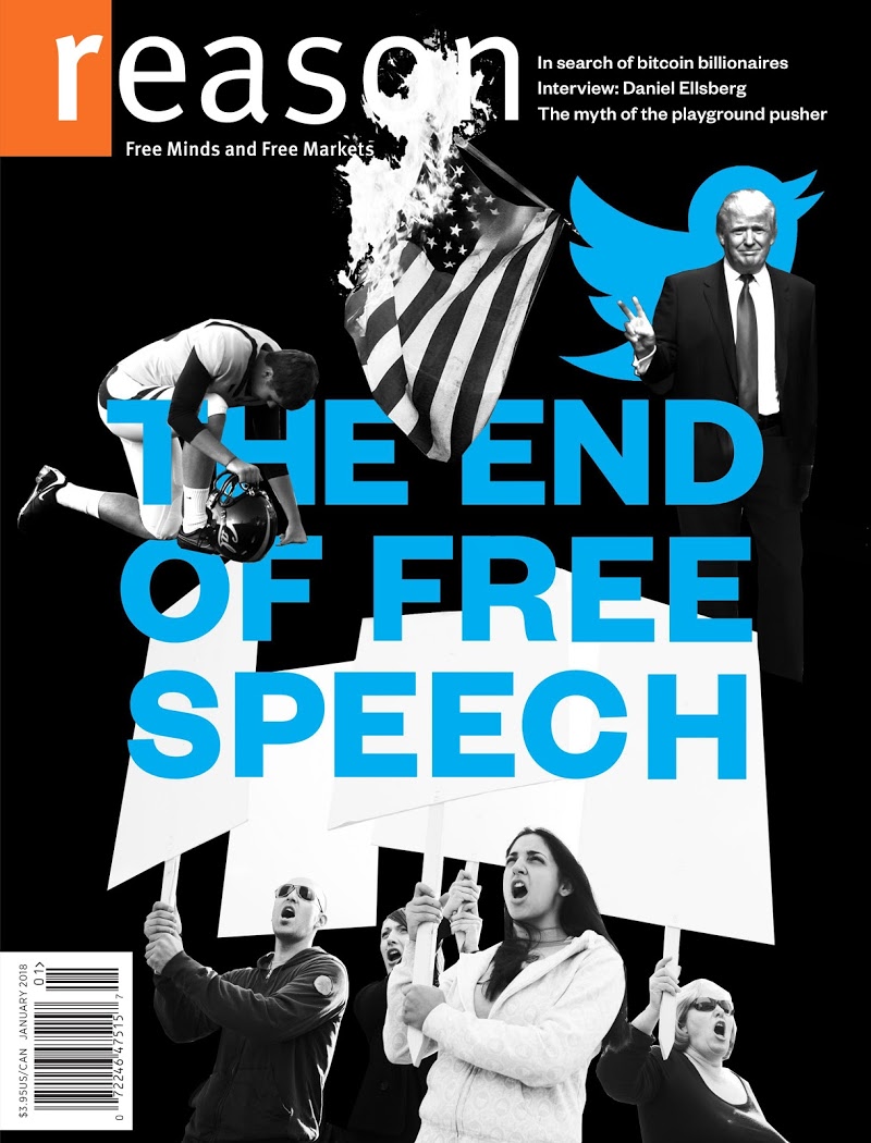 Reason January 01, 2018 Issue Cover