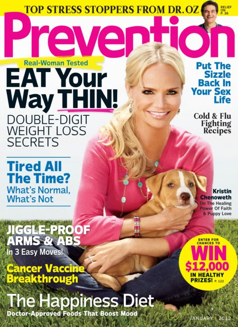 Prevention January 01, 2012 Issue Cover
