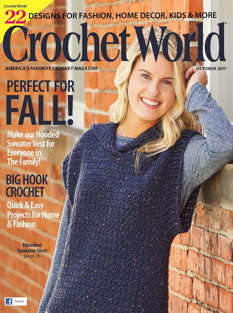 crochet-world October 01, 2017 Issue Cover