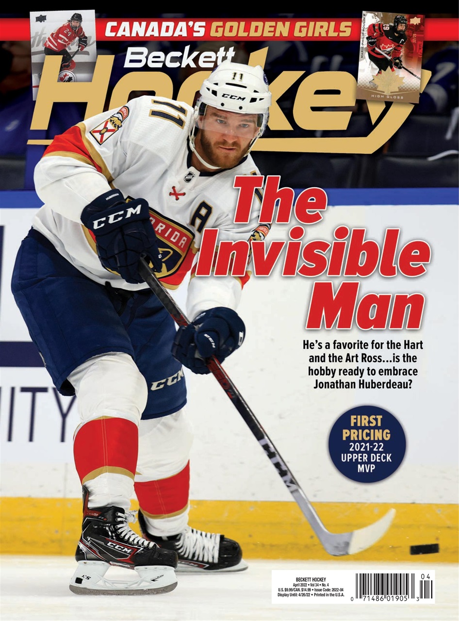 Beckett-Hockey April 01, 2022 Issue Cover