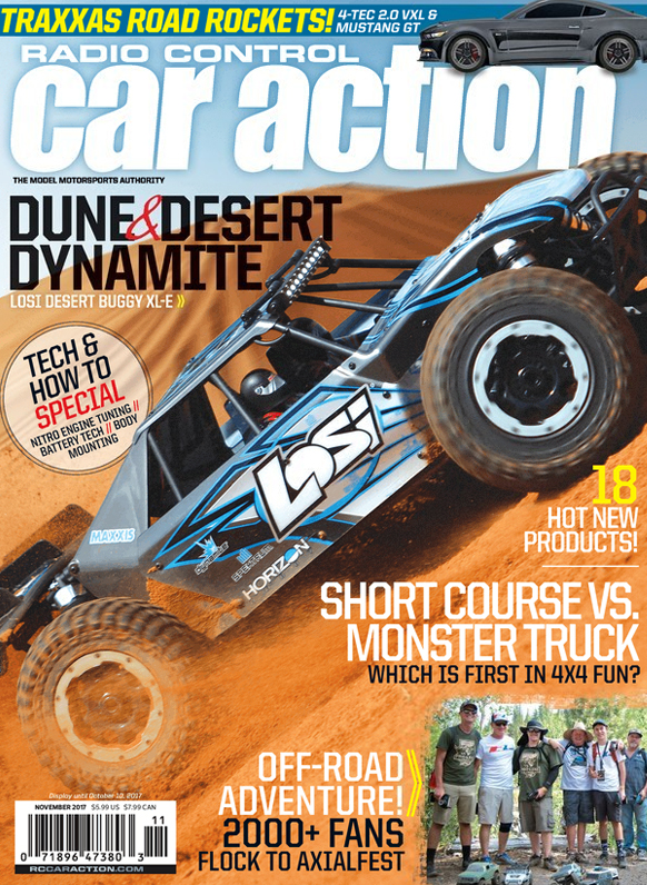Radio-Control-Car-Action November 01, 2017 Issue Cover