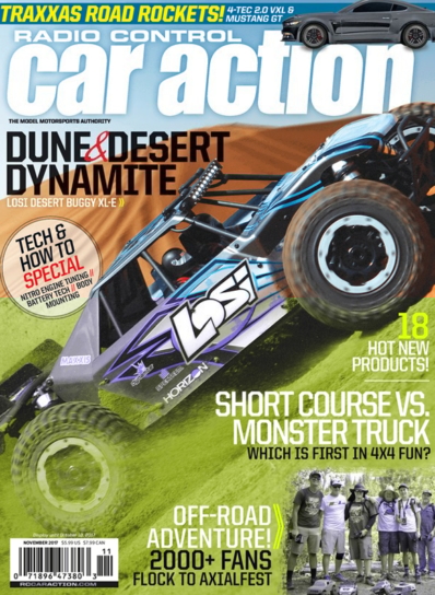 Radio Control Car Action November 01, 2017 Issue Cover