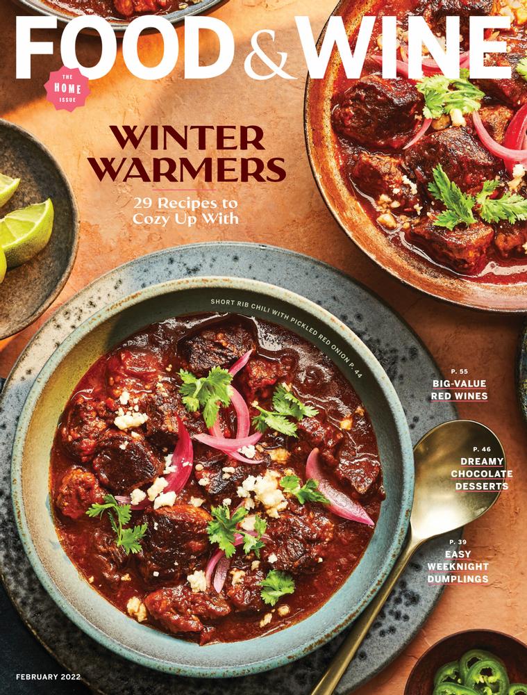 Food-and-Wine February 01, 2022 Issue Cover