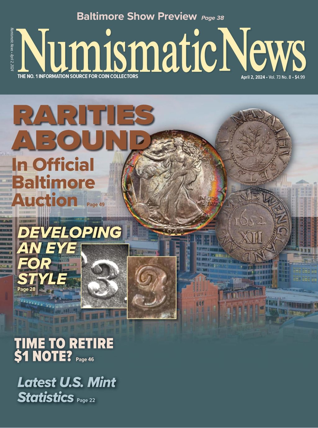 Numismatic-News April 02, 2024 Issue Cover