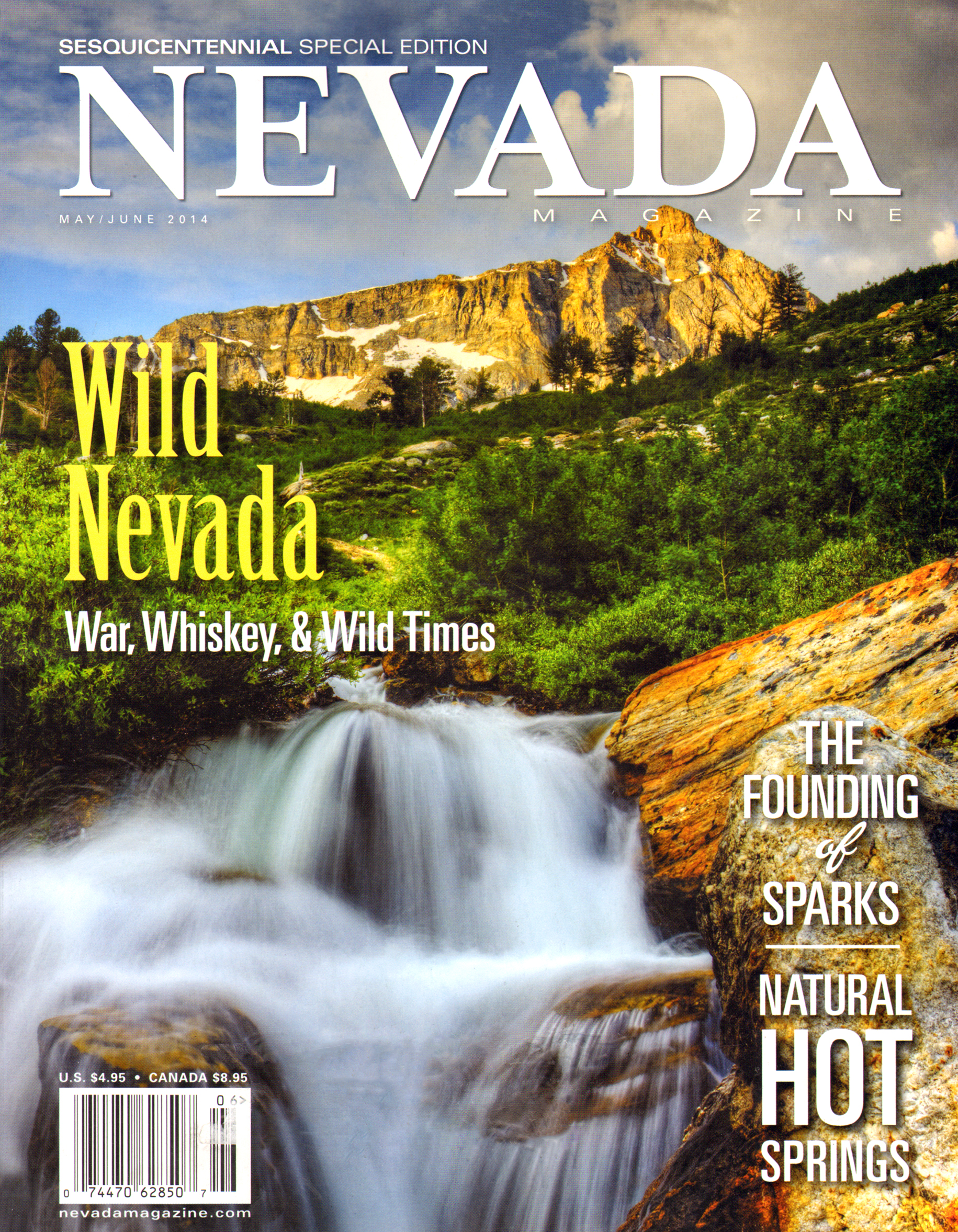 Nevada-Magazine May 01, 2014 Issue Cover