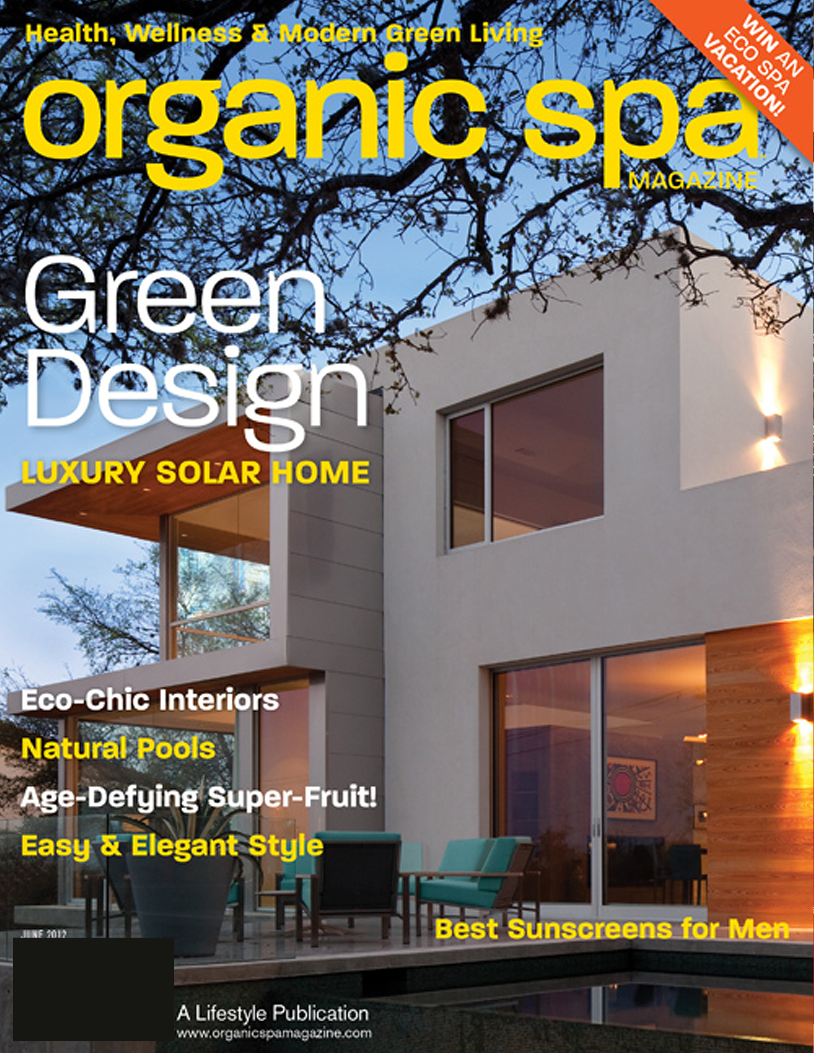 Organic-Spa June 01, 2012 Issue Cover