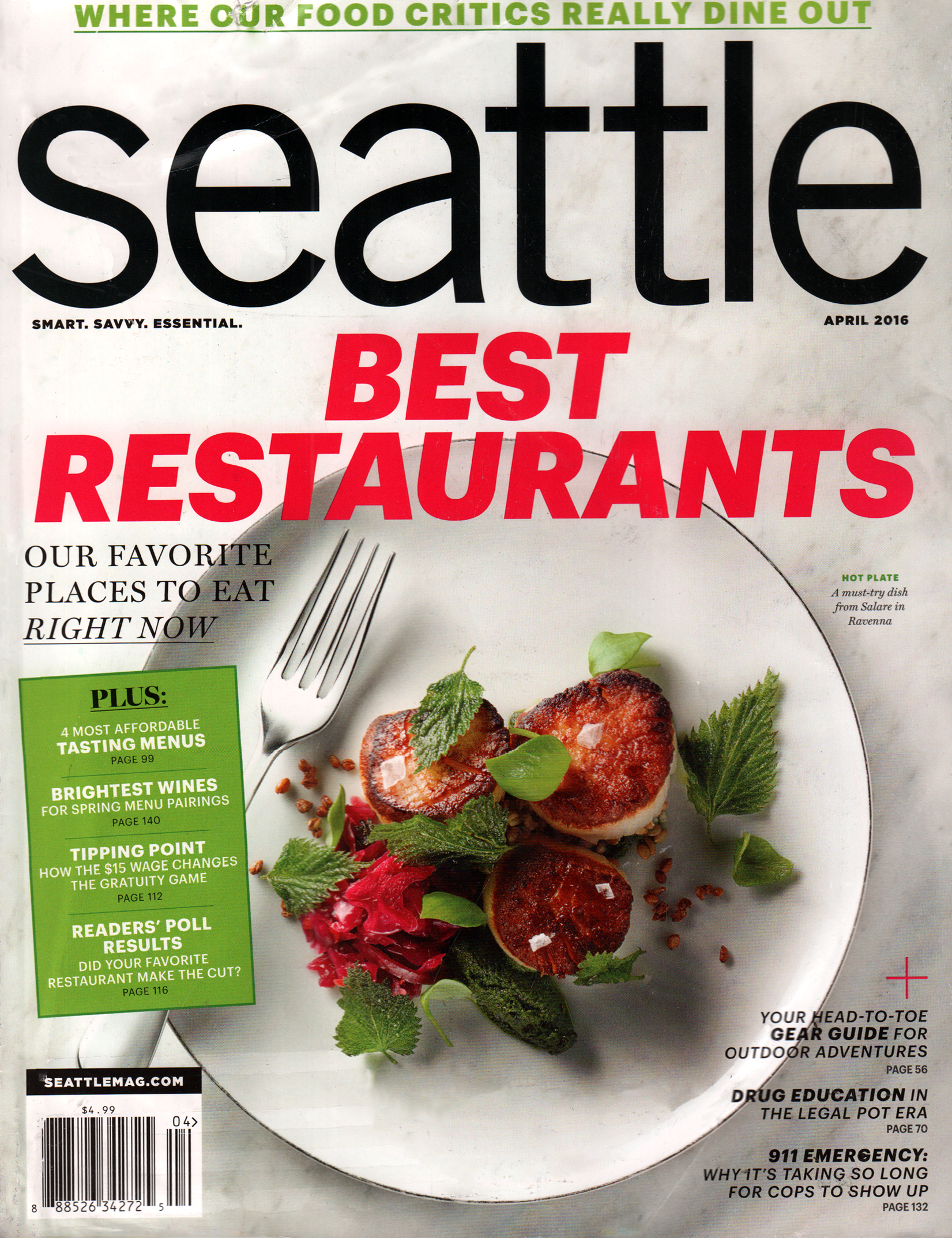 Seattle-Magazine April 01, 2016 Issue Cover
