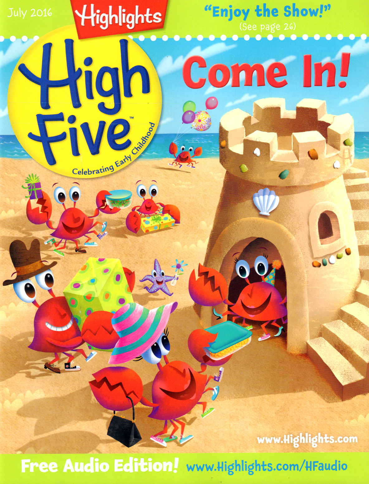 Highlights-High-Five July 01, 2016 Issue Cover