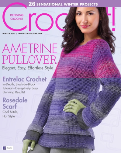Crochet! December 01, 2015 Issue Cover