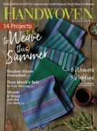 Handwoven September 01, 2018 Issue Cover