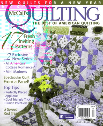 McCall's Quilting January 01, 2015 Issue Cover