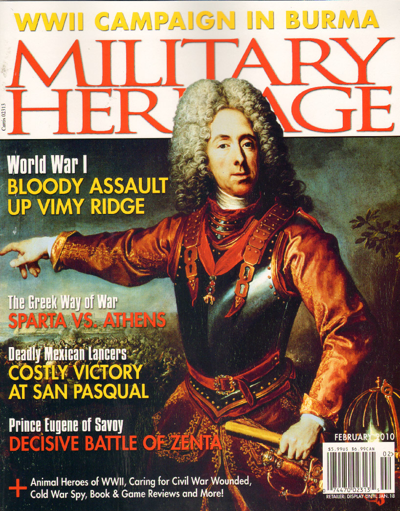 Military-Heritage February 01, 2009 Issue Cover