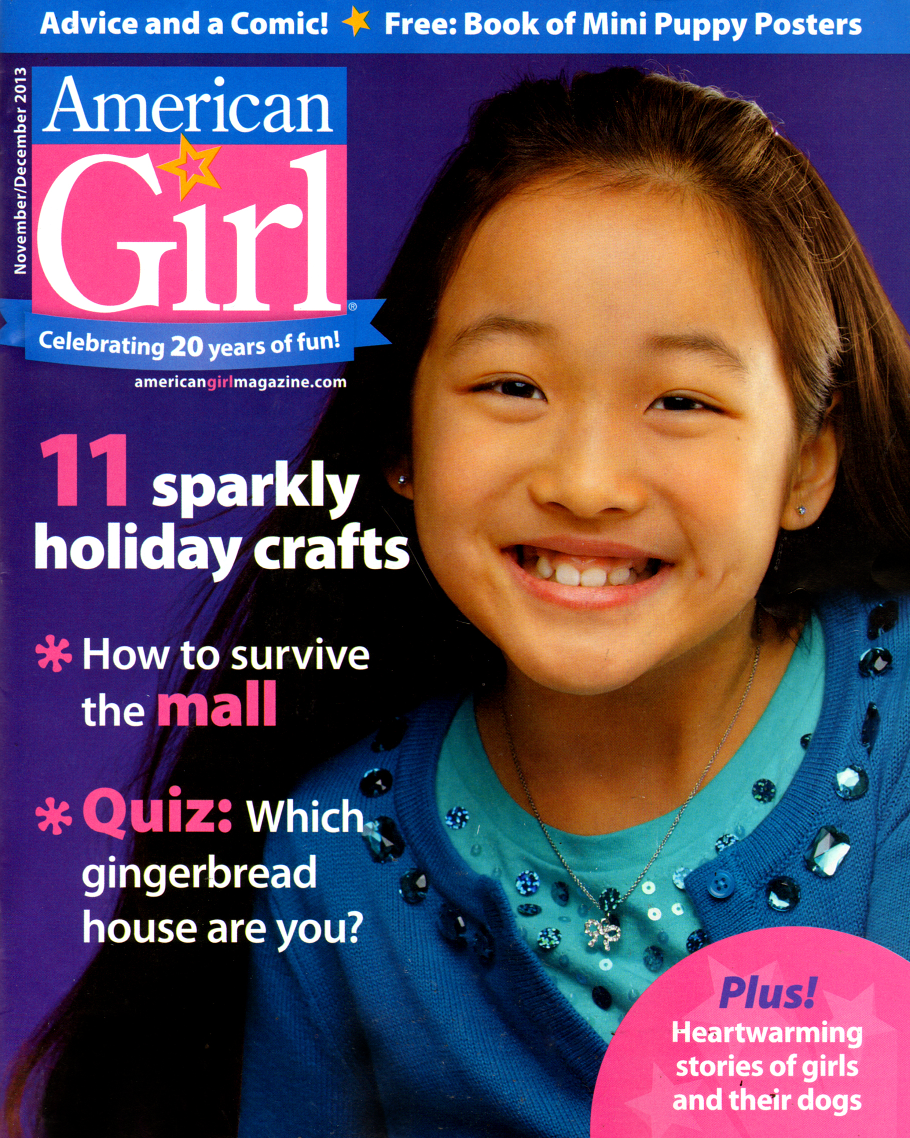 American-Girl November 01, 2013 Issue Cover