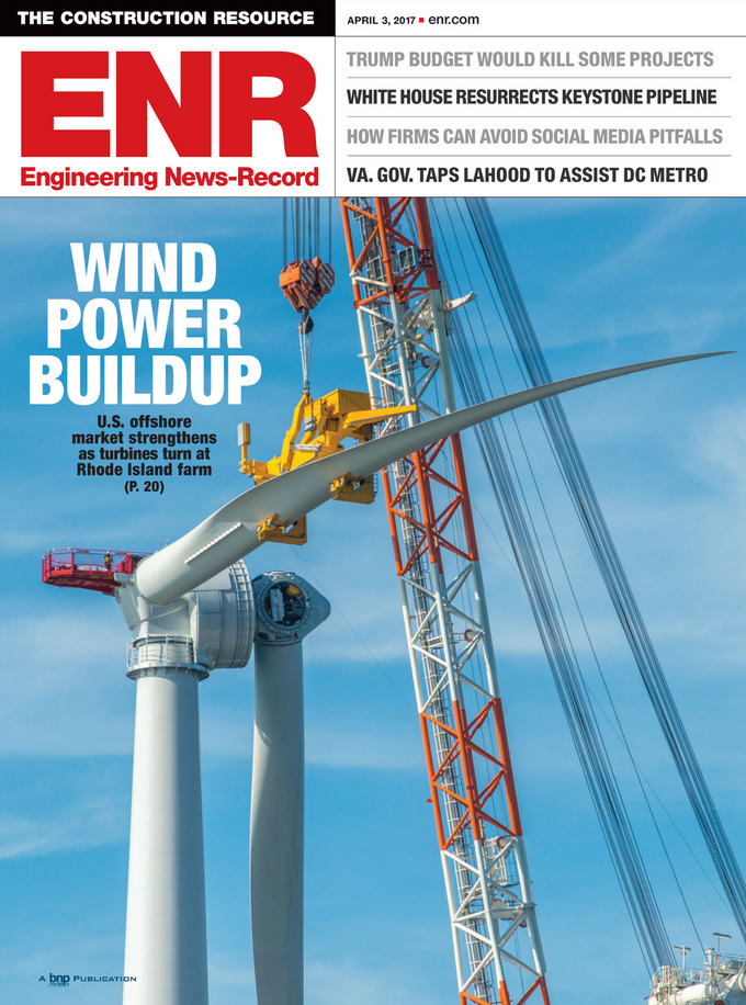 Engineering-News-Record April 03, 2017 Issue Cover