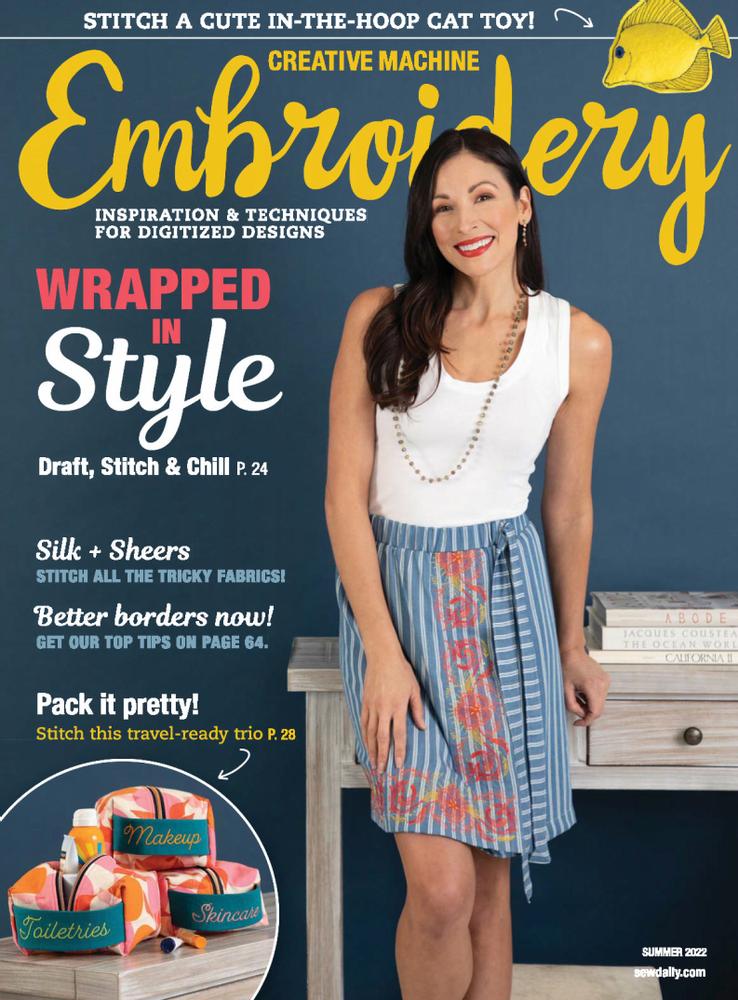 Creative-Machine-Embroidery June 01, 2022 Issue Cover