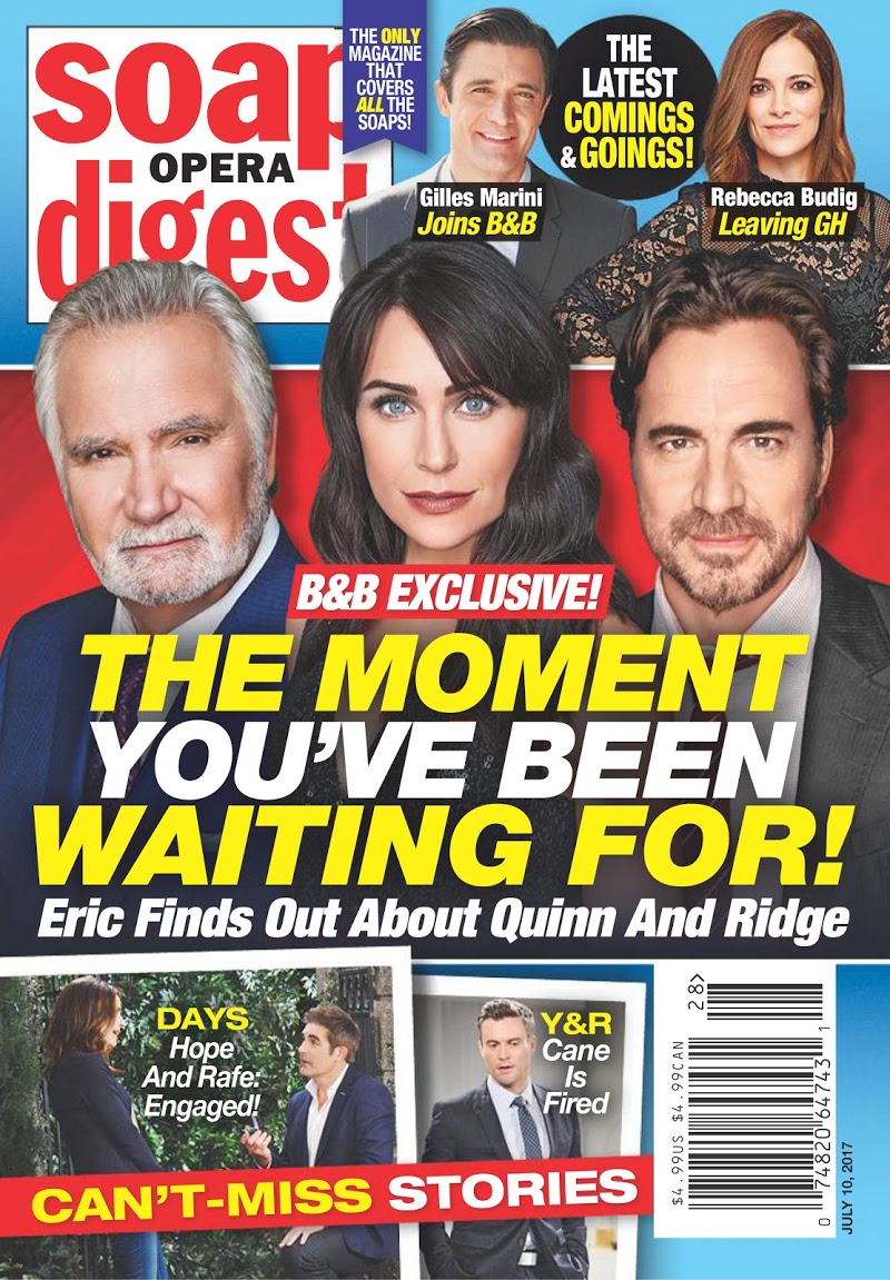 soap-opera-digest July 10, 2017 Issue Cover
