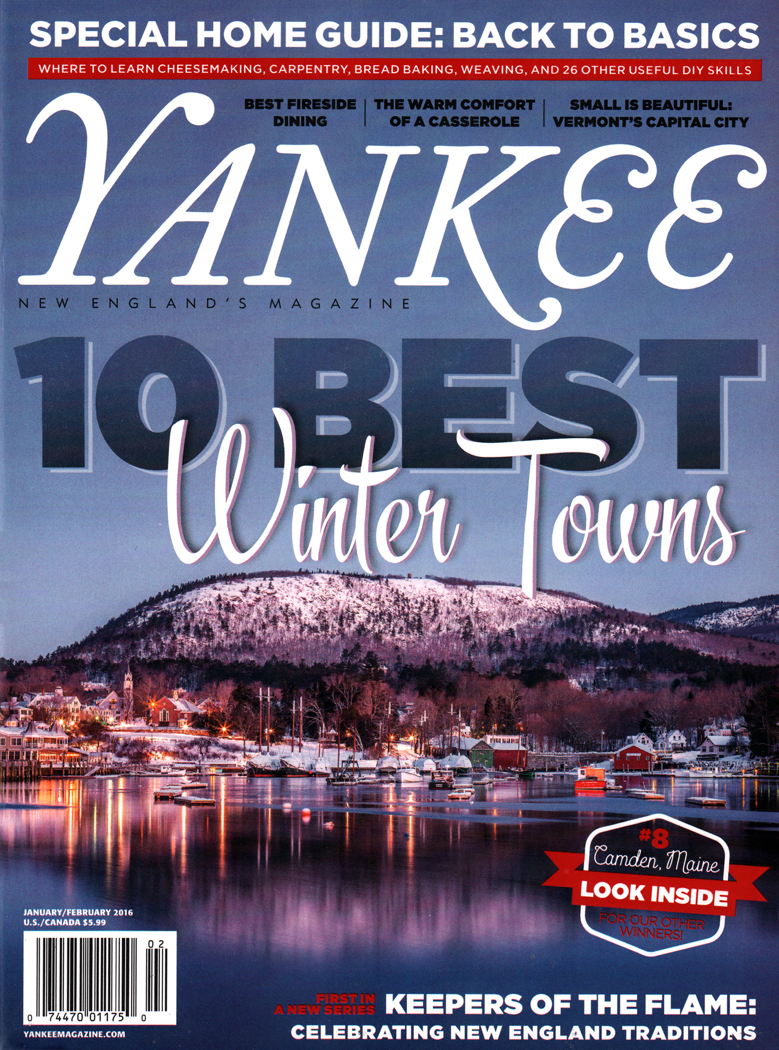 yankee January 01, 2016 Issue Cover