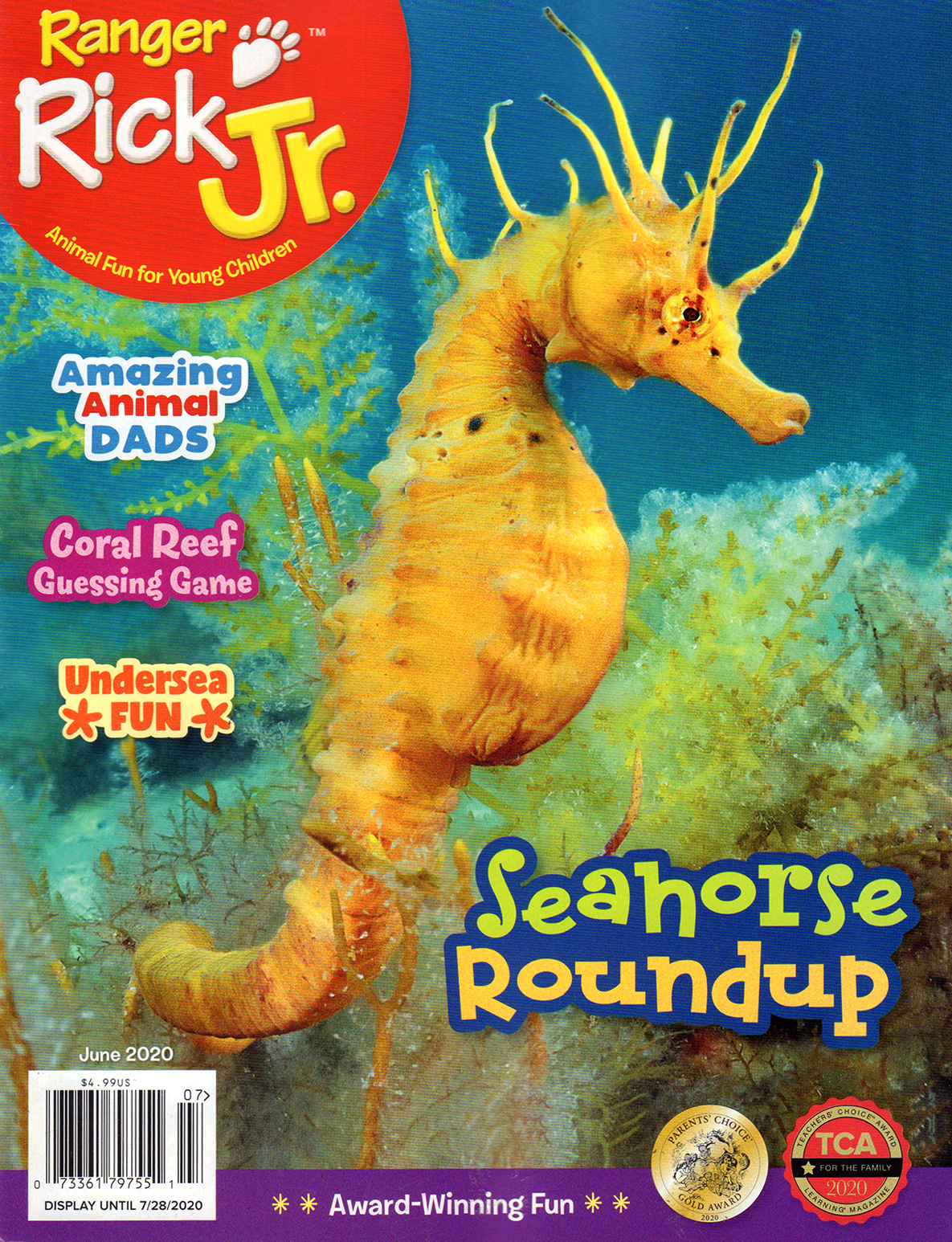 Ranger-Rick-Jr June 01, 2020 Issue Cover