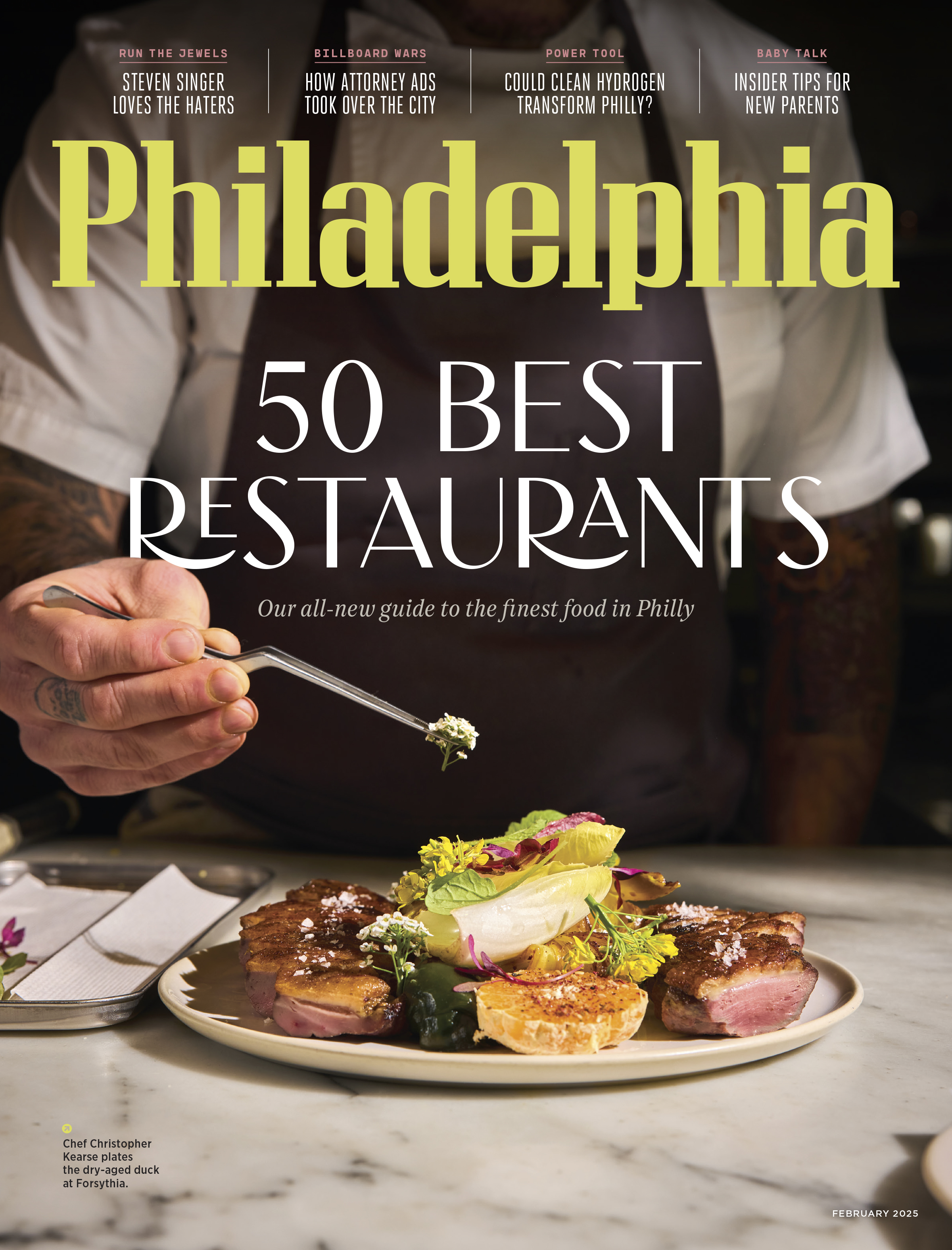 Philadelphia-Magazine February 01, 2025 Issue Cover