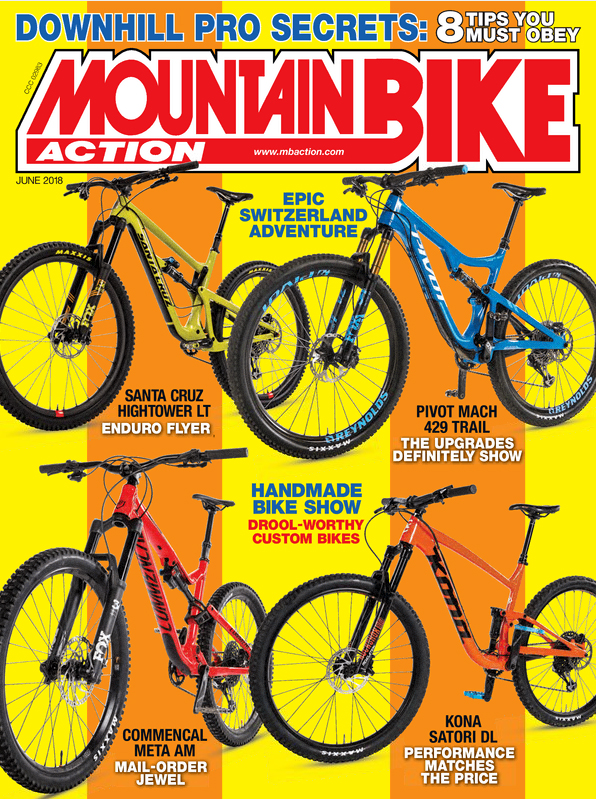 Mountain-Bike-Action June 01, 2018 Issue Cover