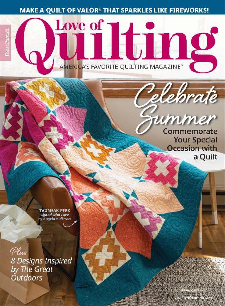 Fons & Porter's Love of Quilting Subscription | Fons & Porter's Love of ...