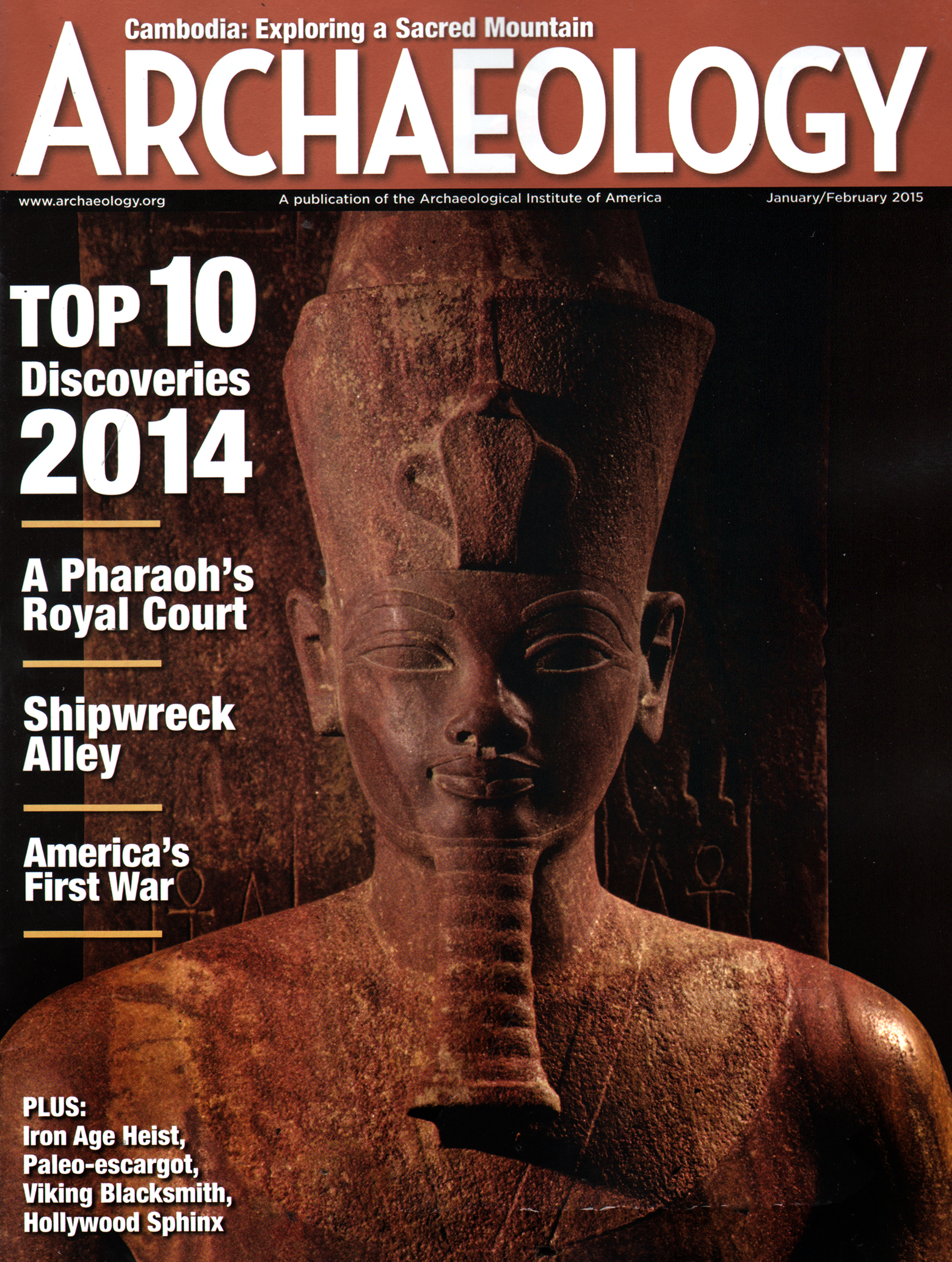 Archaeology January 01, 2015 Issue Cover