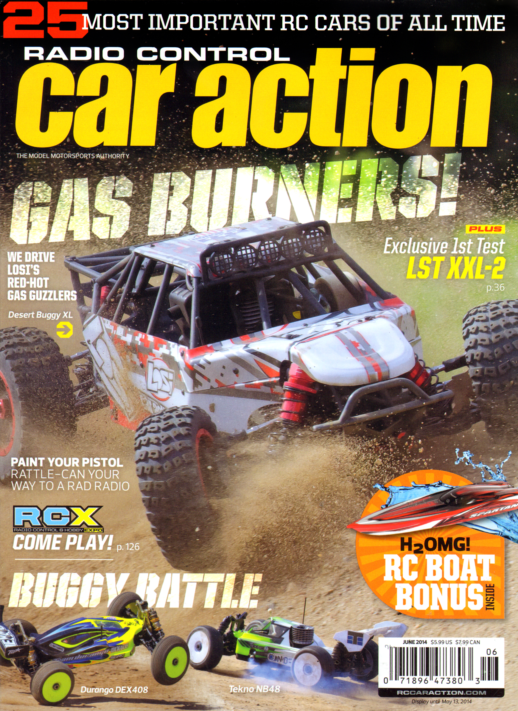 Radio-Control-Car-Action June 01, 2014 Issue Cover