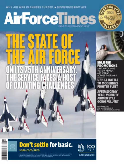 Airforce-Times September 01, 2022 Issue Cover
