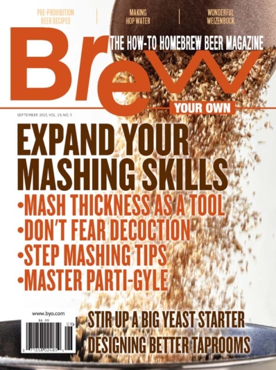 Brew Your Own September 01, 2023 Issue Cover