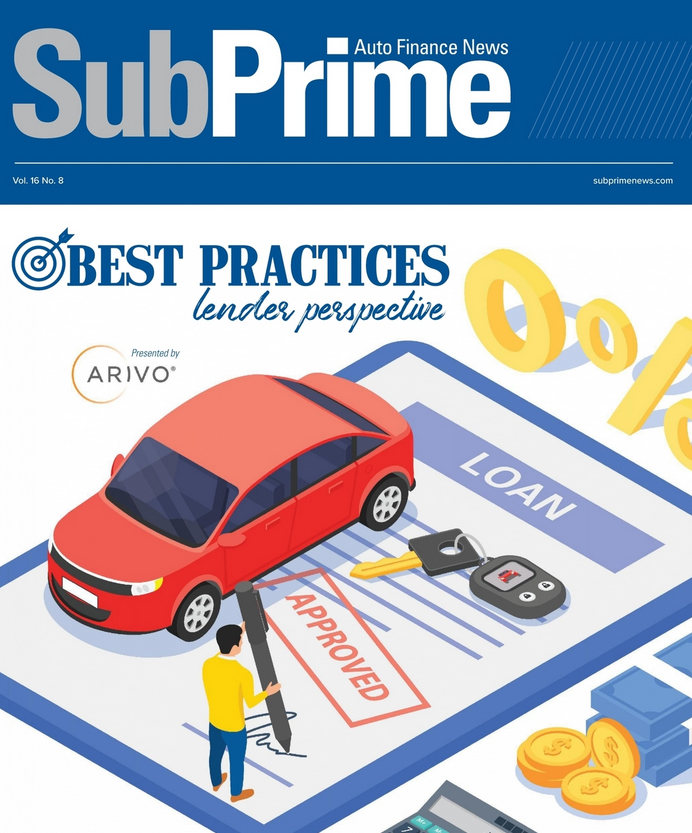 Subprime-Auto-Finance-News August 01, 2021 Issue Cover