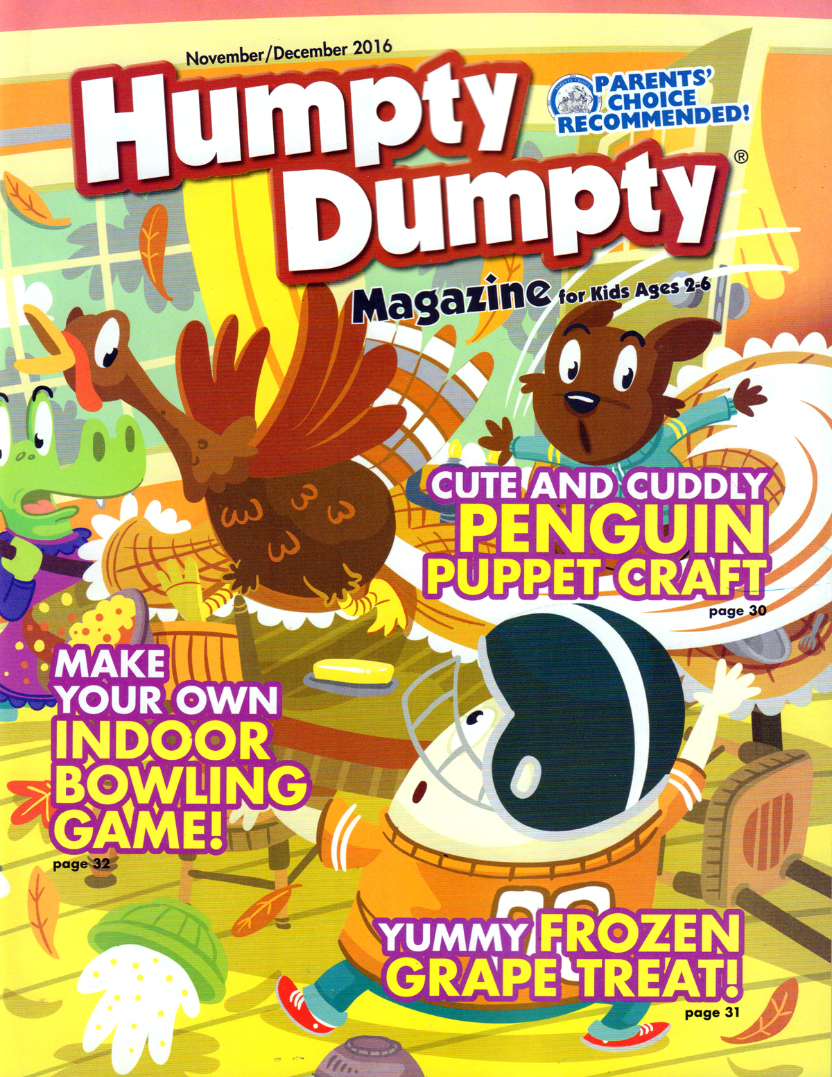 Humpty-Dumpty November 01, 2016 Issue Cover