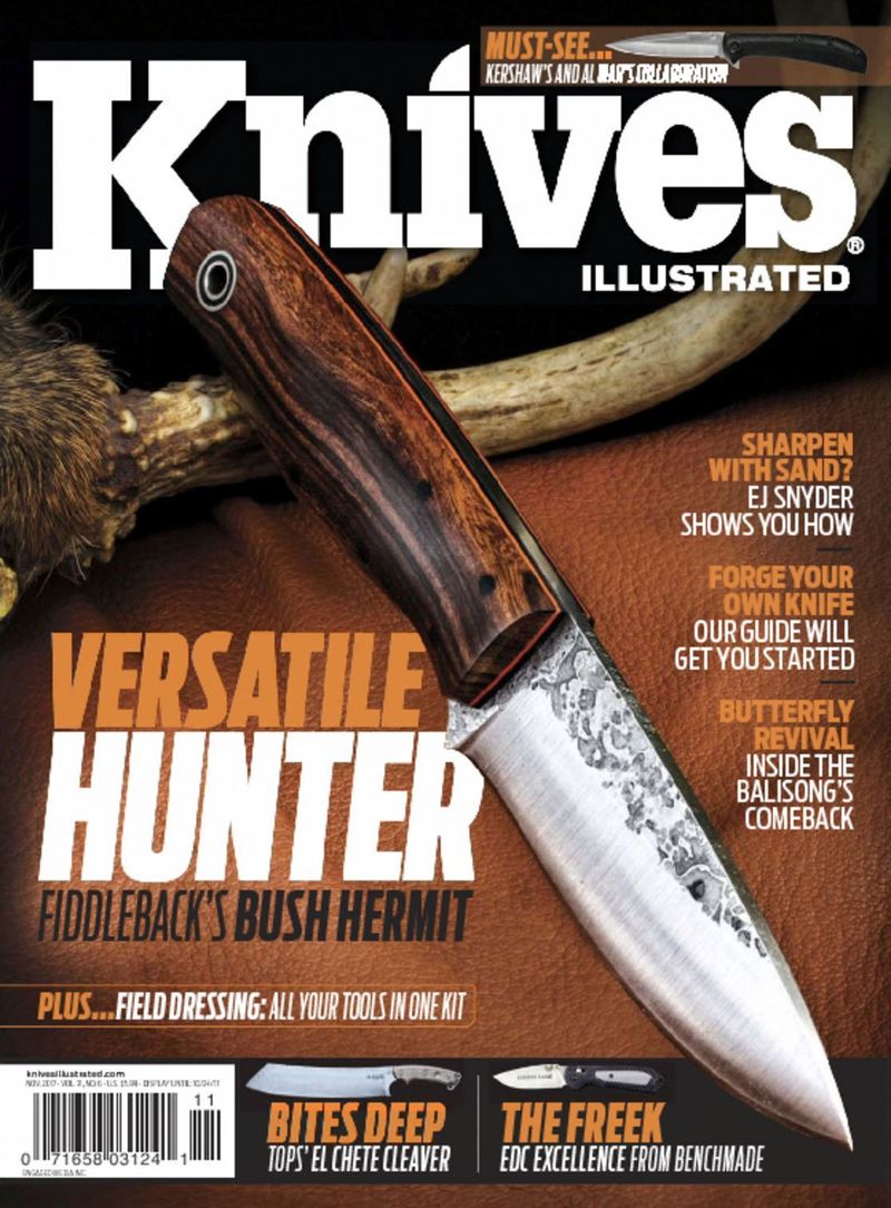 Knives-Illustrated November 01, 2017 Issue Cover