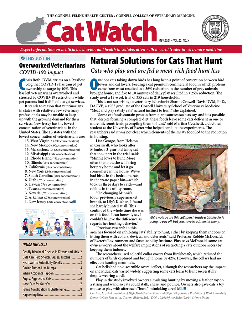 Catwatch May 01, 2021 Issue Cover