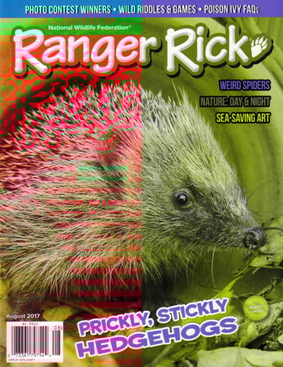 Ranger Rick August 01, 2017 Issue Cover