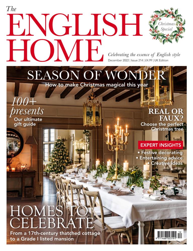 The-English-Home December 01, 2022 Issue Cover